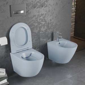 Set vas WC + Bideu FLSK Blue - Img 6