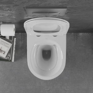 Set vas WC + Bideu FLSK White/Silver - Img 5