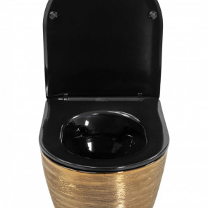 Vas WC Carlo Flat Brush Gold - Img 4