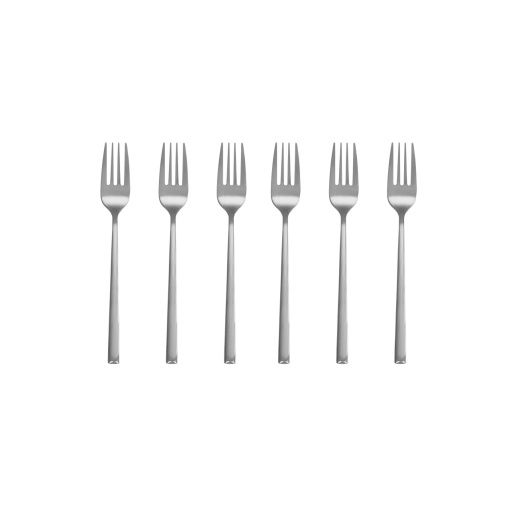 Set furculita desert 14.5cm, 6 piese, Como Silver