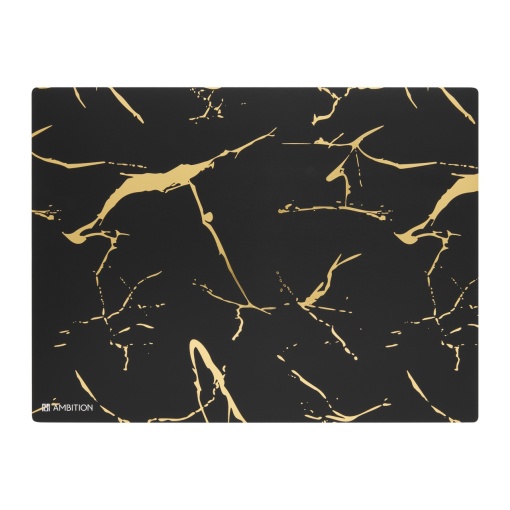 Suport farfurie 40x30cm, negru, Royal Marble