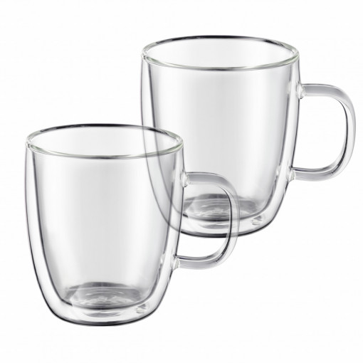 Set 2 cani 350ml, termorezistente, Mia