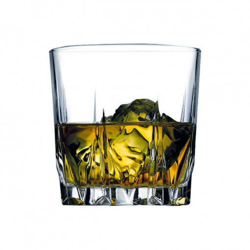 Set 6 pahare whisky 302ml, Karat