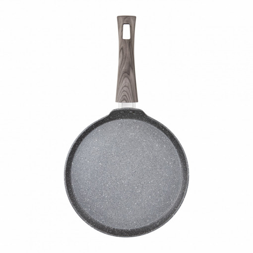 Tigaie clatite 26cm, invelis Qualum Basic Stone Edition, Wavy