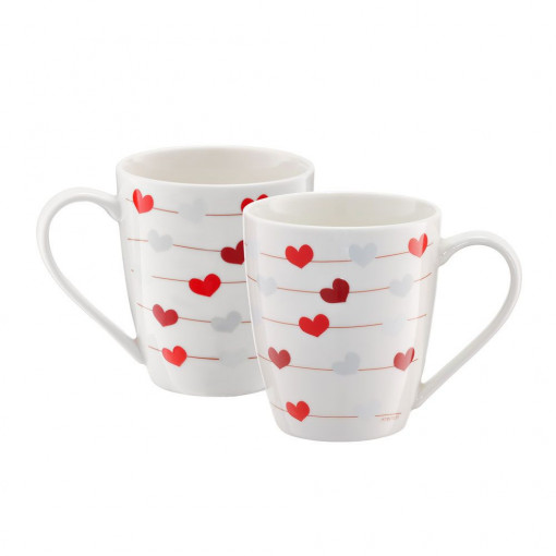 Cana 360ml, model inimi, Love