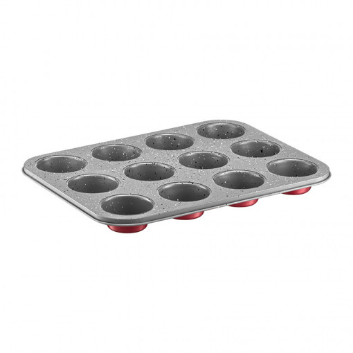 Forma briose 35x26.5x3cm, 12 portii, cu invelis Non-stick, Cherry