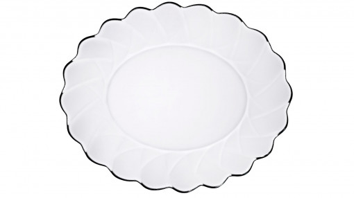 Platou oval 28x23.6cm, Hasir