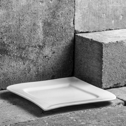 Farfurie desert 21x21cm, Fala