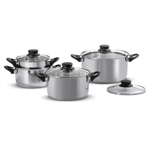 Set oale inox, 8 piese, Lima