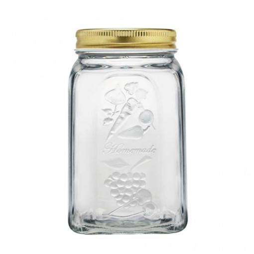 Borcan depozitare cu capac 1.5L, Homemade