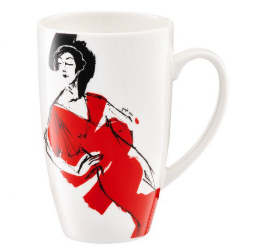 Cana 400ml, rosu, Fashion