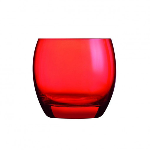 Pahar 320ml, rosu, Salto