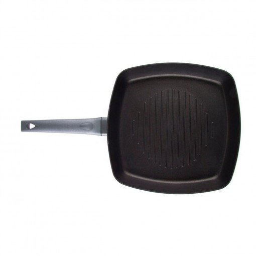 Tigaie grill 26x26cm, invelis ILAG Basic, Graphite