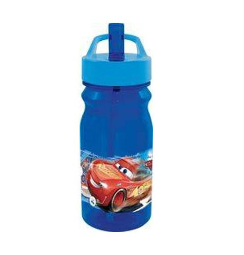 Bidon apa cu pai 400ml, Cars