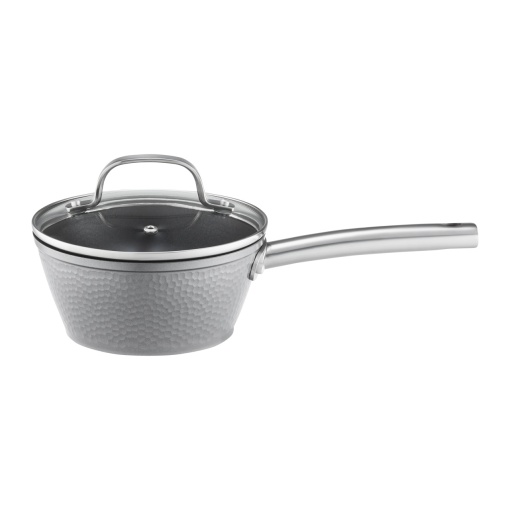 Cratita cu capac 16cm, 1.1L, invelis Qualum Basic, Bubble