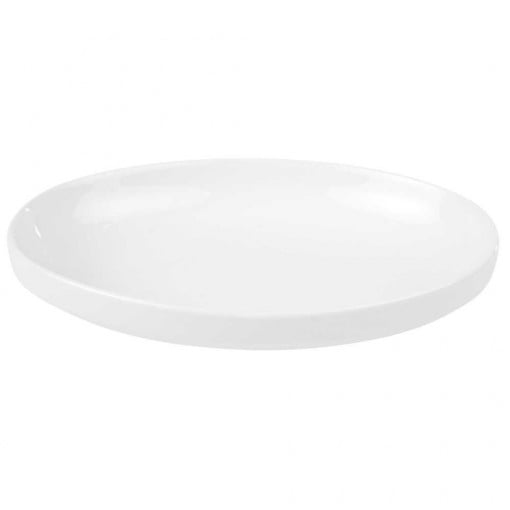 Platou oval 20x14cm, alb, Salsa
