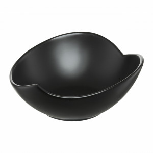 Bol 13cm, 180ml, negru, Salsa