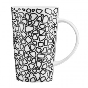 Cana 430ml, design girafa, Animal