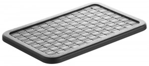 Capac cutie depozitare A5, negru, Country