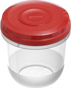 Caserola cu capac rosu 0.75L, Smart - Img 2