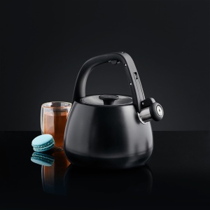 Ceainic inox 2.3L (2.7L), negru, Tower - Img 3