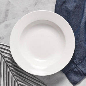 Gama Aura White, producator Ambition - farfurie fabricata din portelanul calitativ New Bone China