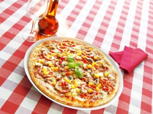 Farfurie pizza 32cm, alb, Friends Time - Img 2