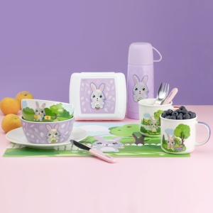 Farfurie plata 19cm, iepure, fetita, Betty I Bunny - Img 3