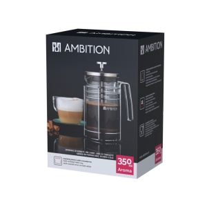 Filtru ceai sau cafea cu maner metalic 350ml, Aroma - Img 4