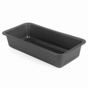 Forma copt cozonac/paine 31x14cm, invelis non-stick, negru, SNB - Img 1
