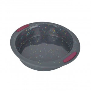 Forma tort 25cm, silicon negru, Felice - Img 1
