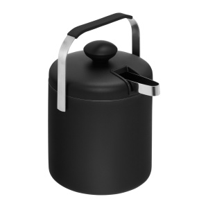 Galeata gheata cu capac, maner si cleste 1.3L, negru, Ice - Img 6