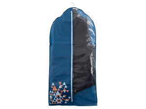 Husa depozitare haine cu fermoar 60 x 135cm, albastru