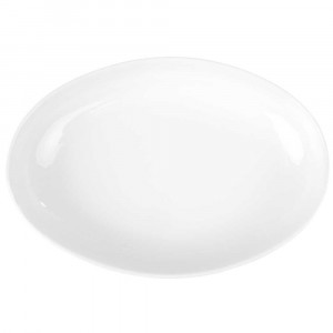 Platou oval 20x14cm, alb, Salsa - Img 2