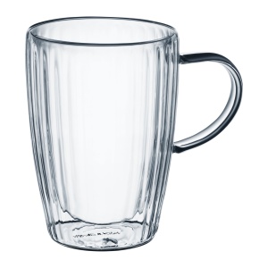 Set 2 cani 350ml, termorezistente, Curly - Img 1