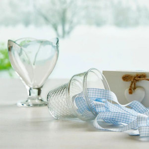Colectia Ice Ville, producator Pasabahce- set cupe inghetata realizat din sticla transparenta