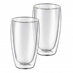Set 2 pahare 450ml, termorezistente, Mia