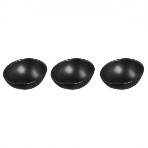 Set 3 boluri 7.5cm, negru, Salsa - Img 2