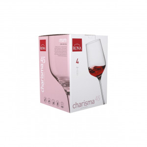 Set 4 pahare vin 450ml, RONA Charisma - Img 4