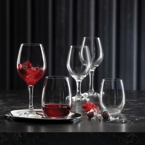 Set 6 pahare vin 295ml, Amber - Img 4