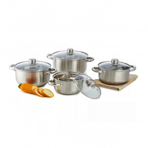 Set oale inox, 8 piese, Sally