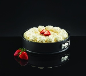 Set suport rotativ si forma tort 28cm, baza detasabila, invelis ILAG Basic, 2 piese, Lukrecja - Img 4