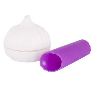 Set tocator manual si curatator usturoi, violet