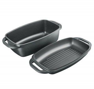 Tava cu capac 2in1, 31x21cm, 5.6L, invelis ILAG Premium, Magnat - Img 3