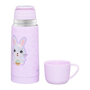 Termos copii 320ml, iepure, violet, Betty I Bunny - Img 2