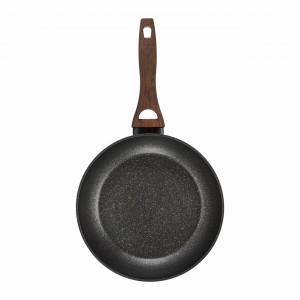 Tigaie universala 28cm, invelis Qualum Basic Stone Edition, Darkwood - Img 2