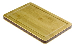 Tocator lemn bambus 32x22x2.5cm, Brown Stone - Img 2