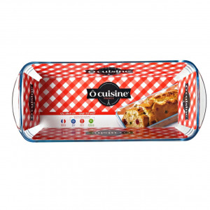 Piesa colectiei Glass Bakeware, produsa de brandul Ocuisine, redata din perspectiva plonjeu