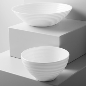 Bol 16cm, 450ml, alb, Harena - Img 3