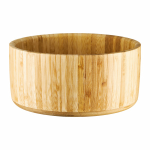 Bol inalt bambus 22.5cm, Natural
